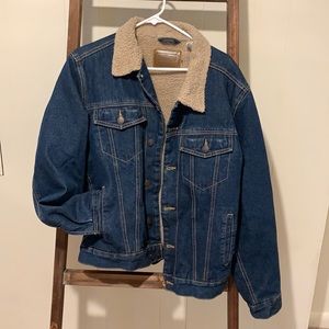 C.E Schmidt Workwear Sherpa Lined Denim Jacket